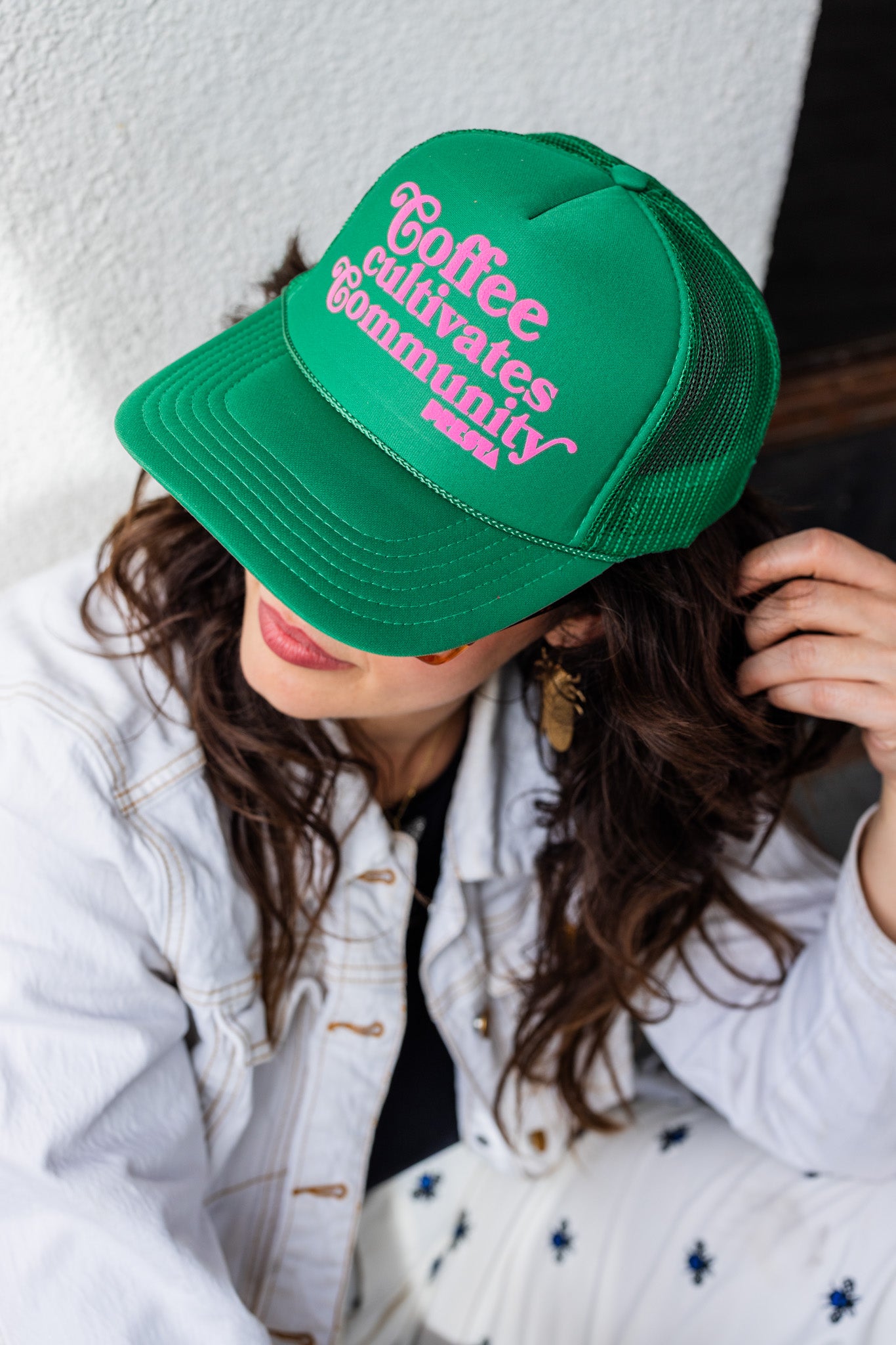 Coffee Cultivates Community Hat
